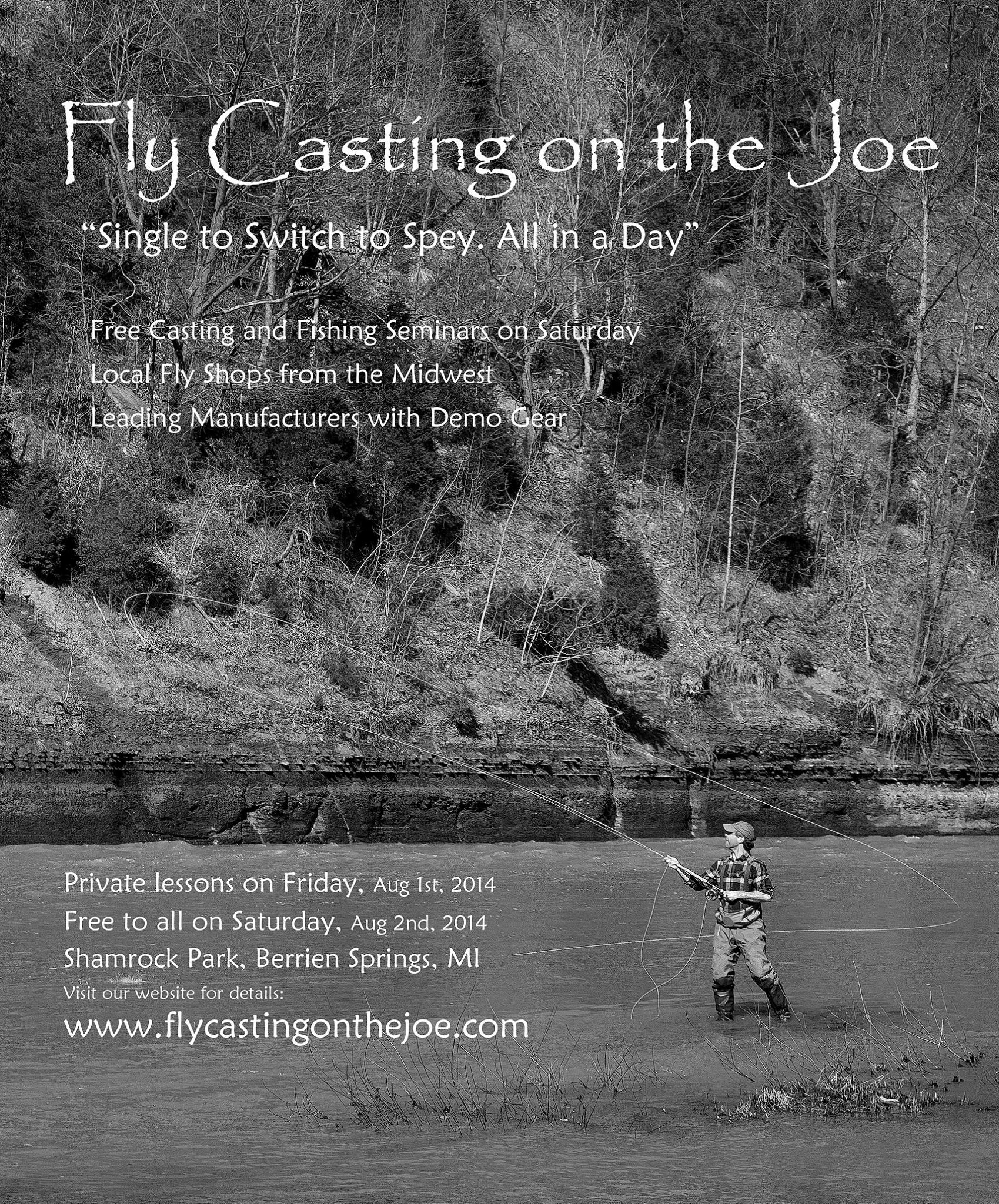 Fly Casting on the Joe 2014 1